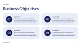 Navy Modern Marketing Plan Document