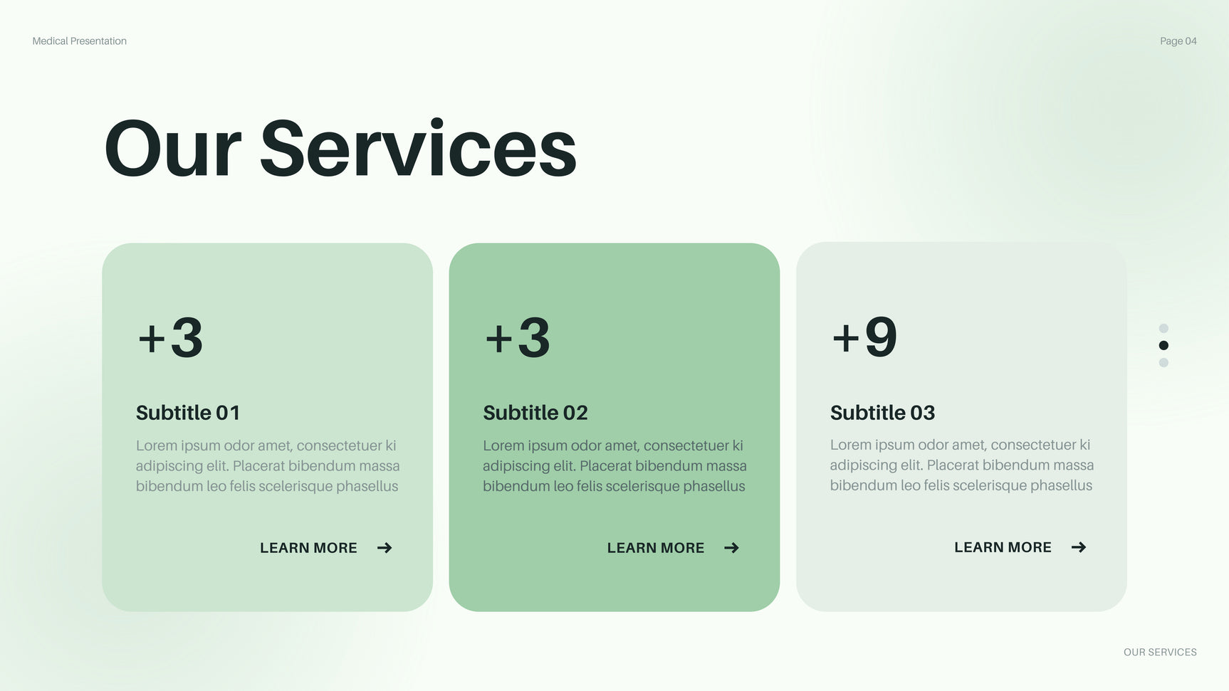 Green Modern Healthcare Presentation