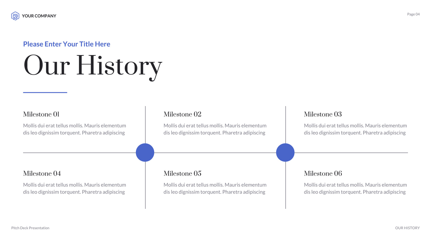 Blue Modern Agency Presentation
