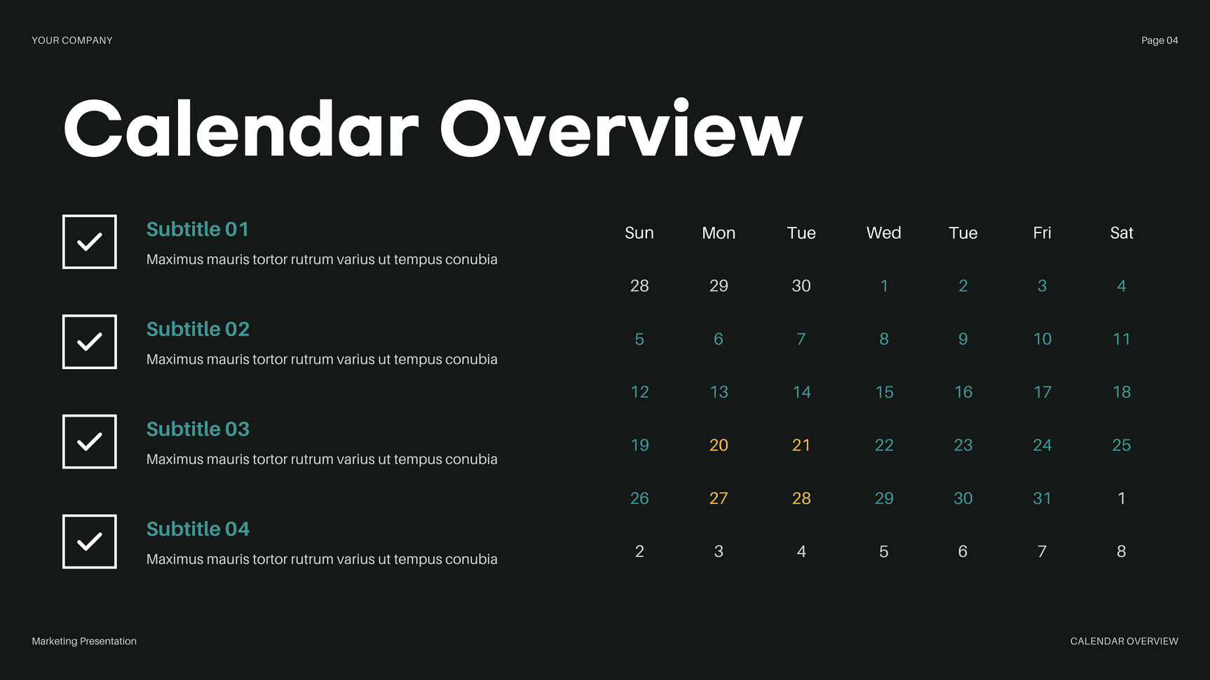 Teal Modern Budget Presentation