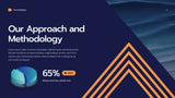 Navy Geometric Business Presentation