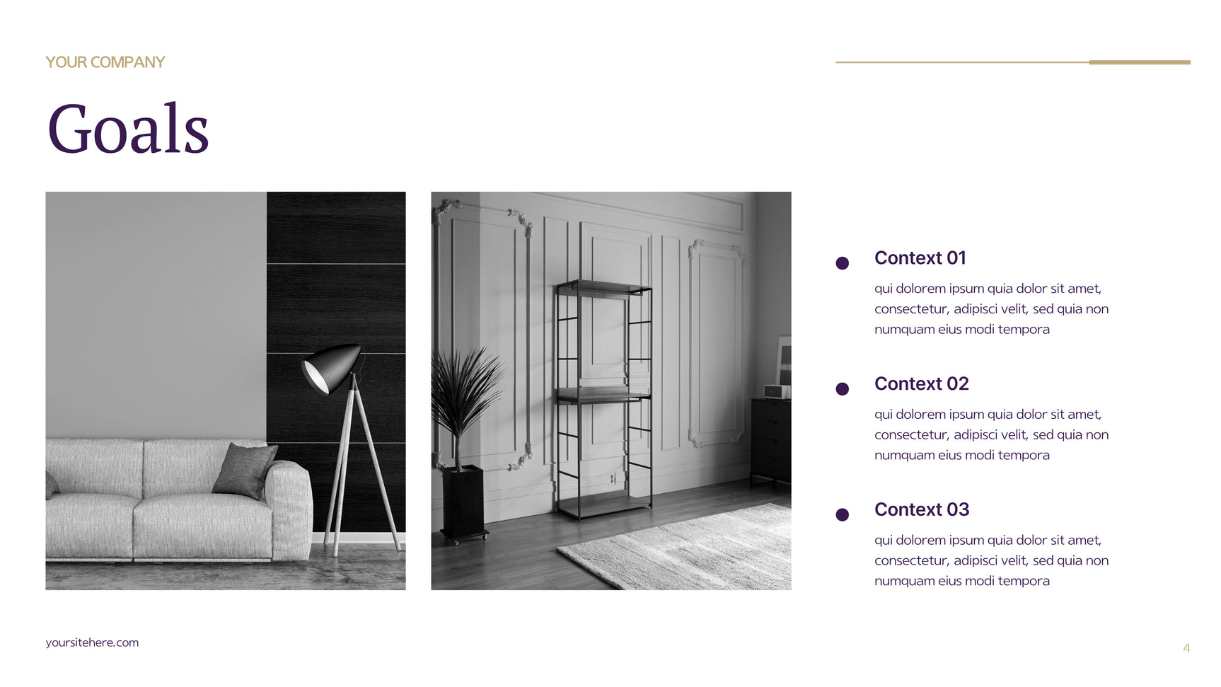 Purple Modern Business Plan