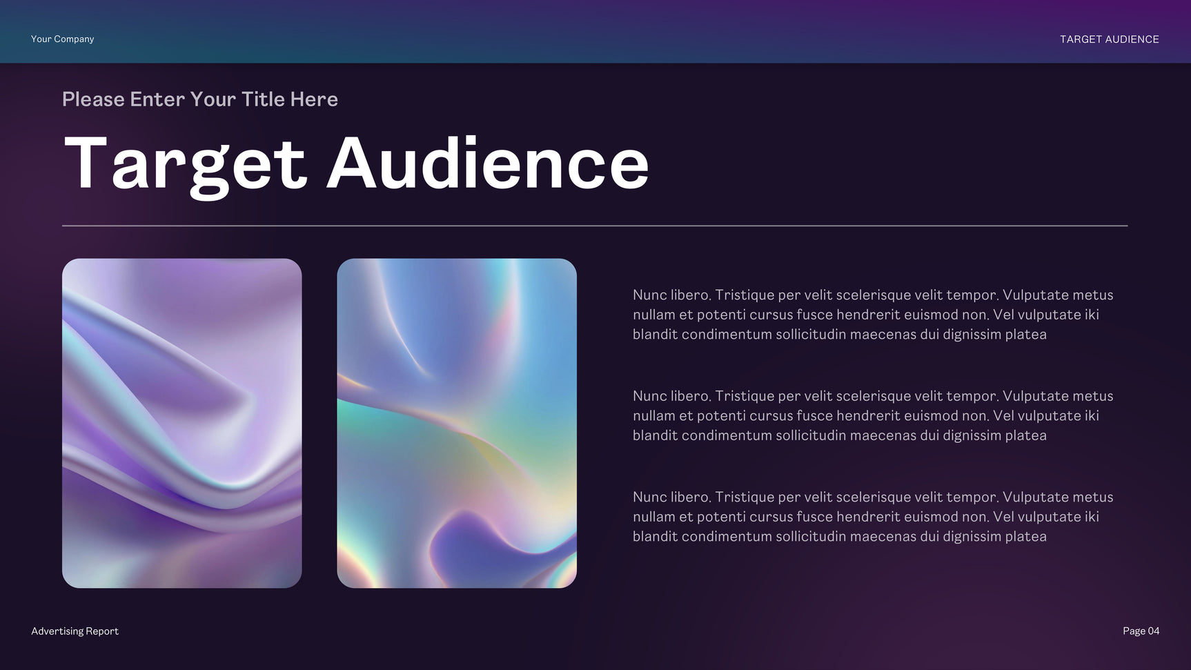 Rainbow Geometric Advertising Report