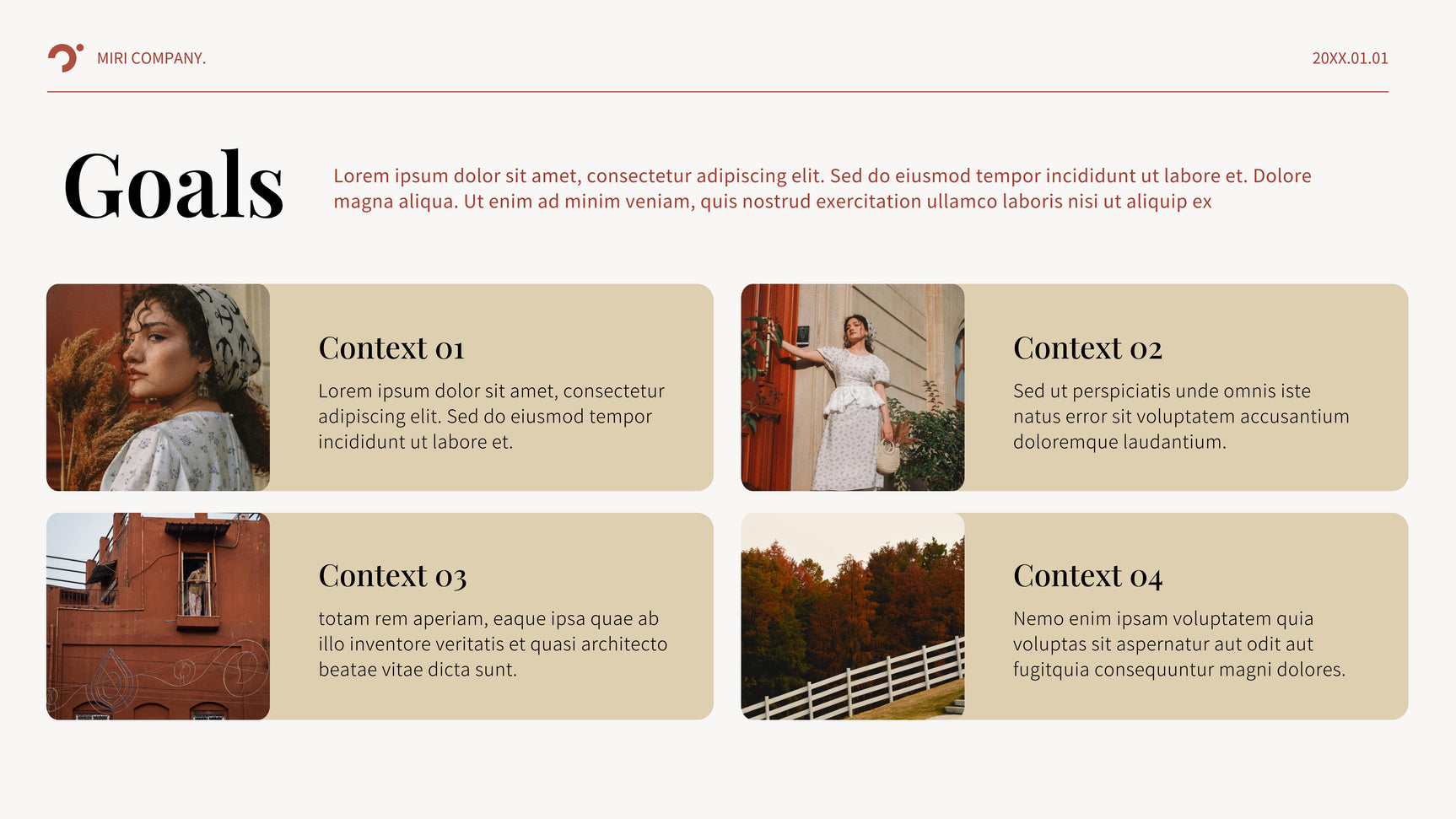 Red Abstract Business Plan