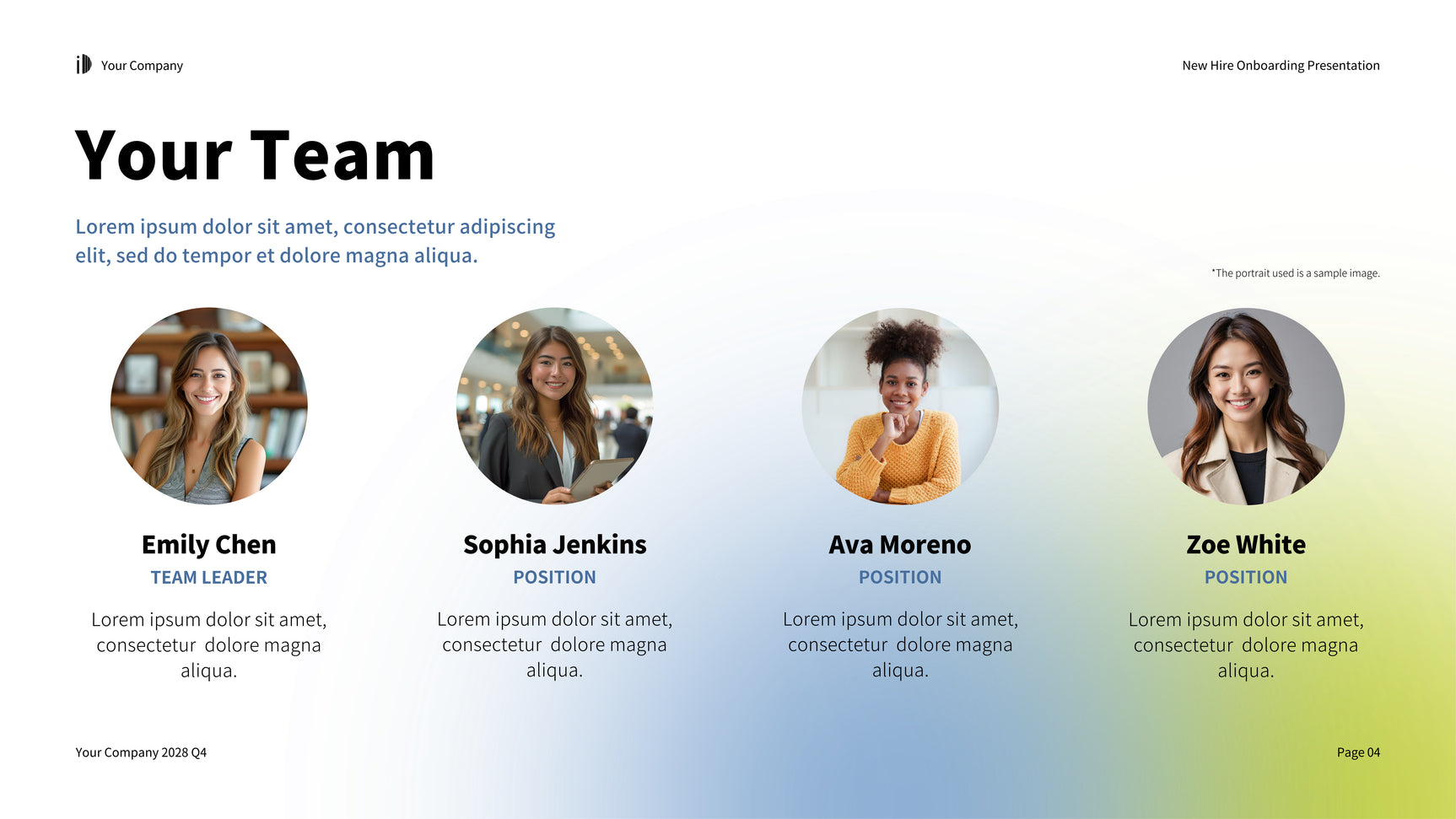Green White Modern Onboarding Guide Presentation