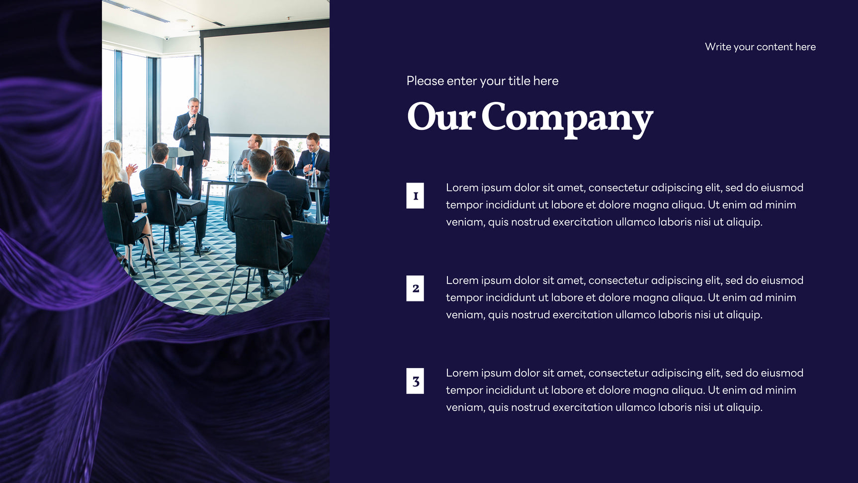 Purple Modern IT Promotion