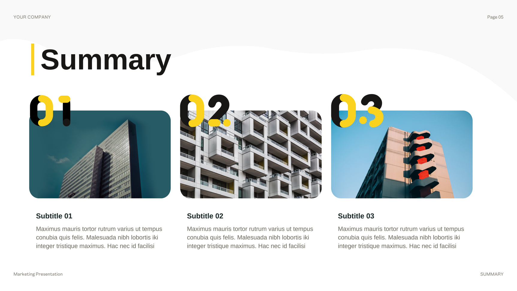 Yellow Modern Budget Presentation