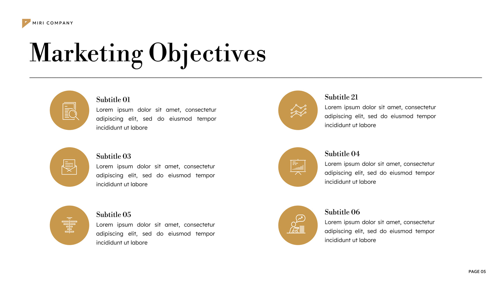 Teal Geometric Marketing Plan