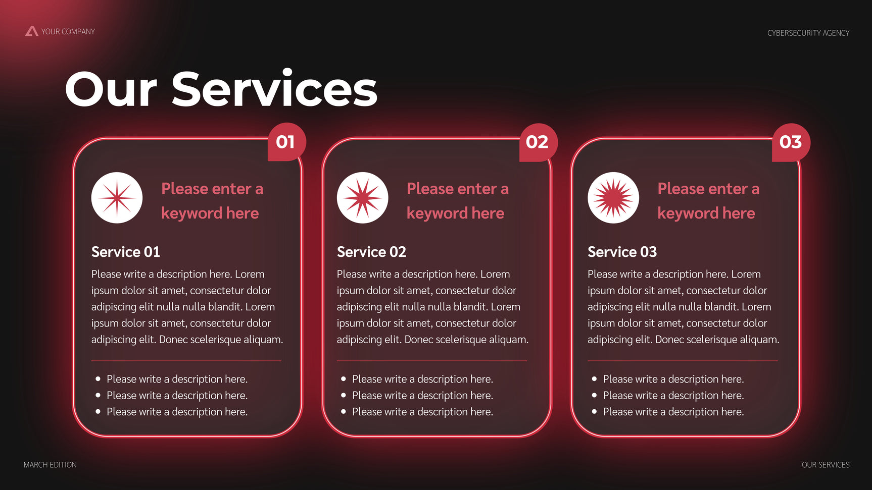 Red Modern Cybersecurity Promotion