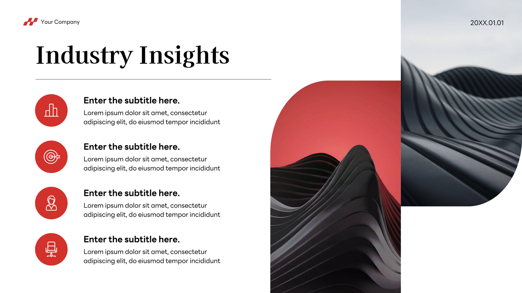 Red Modern Consulting Presentation