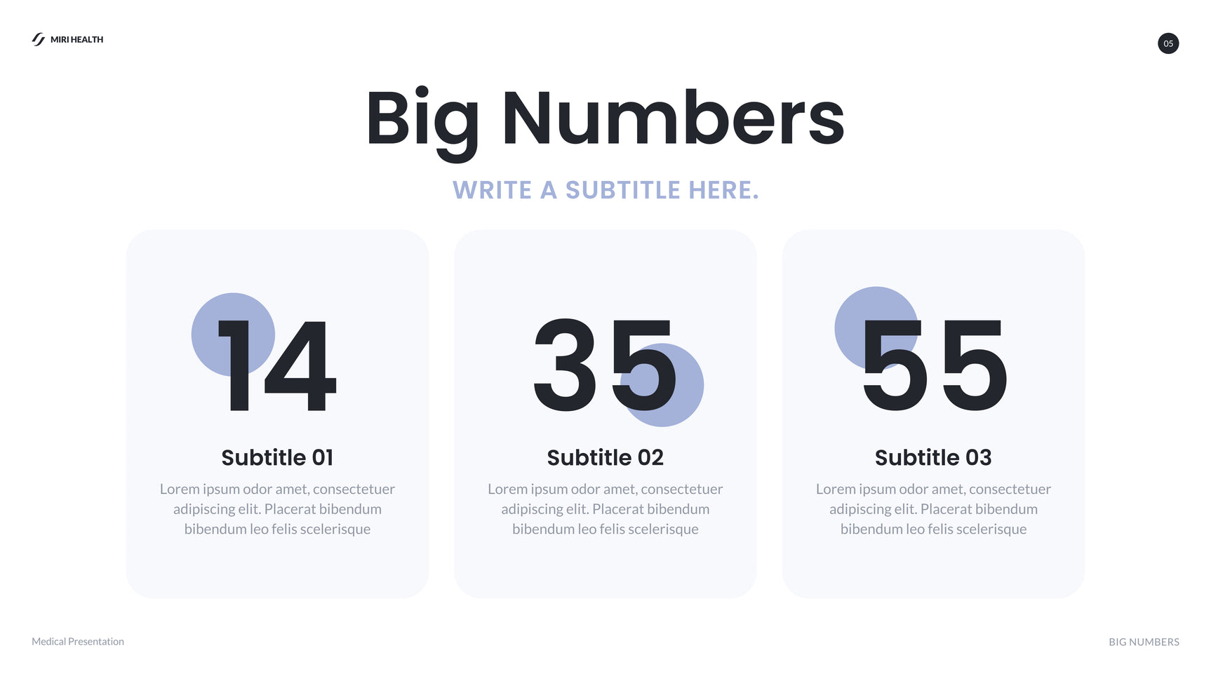Blue Modern Healthcare Report