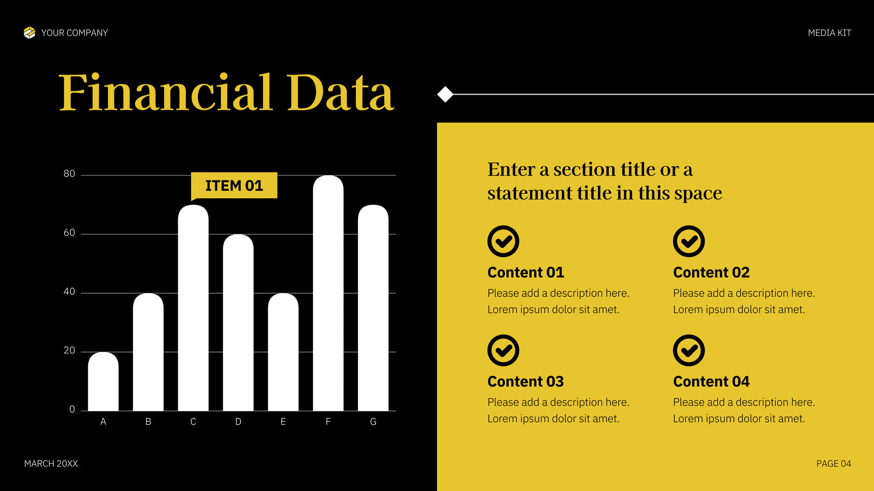 Yellow Bold Media Document