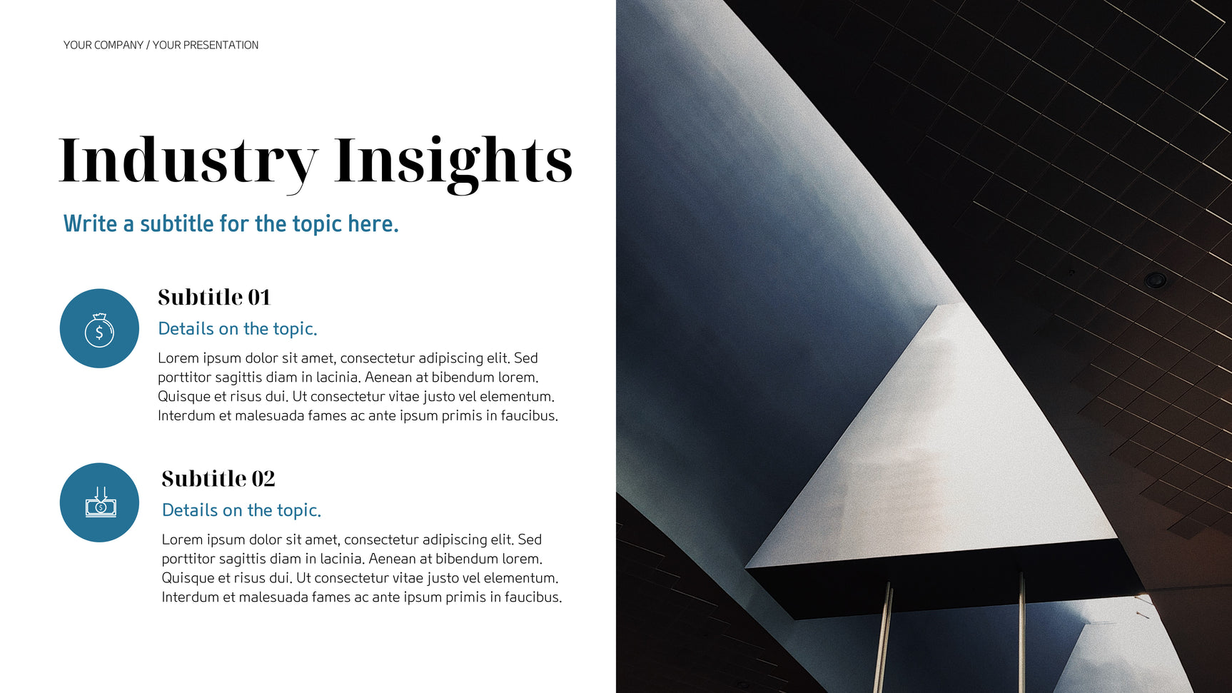 Black Modern Business Presentation