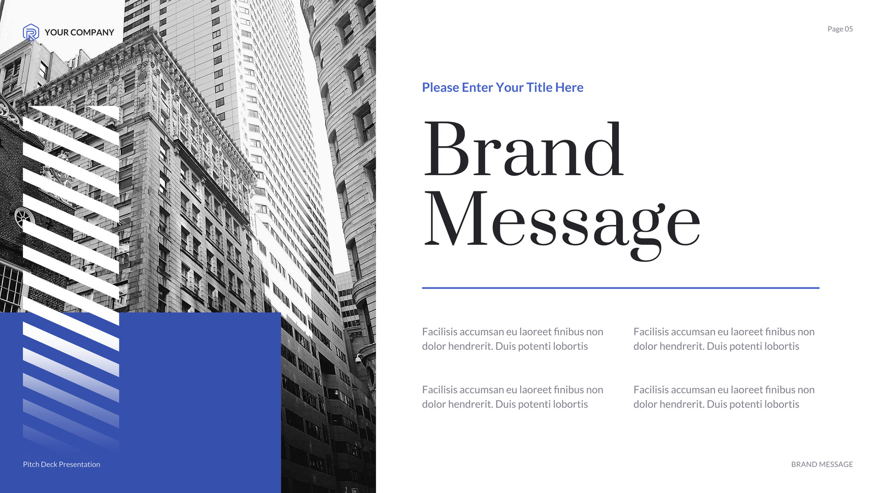 Blue Modern Agency Presentation