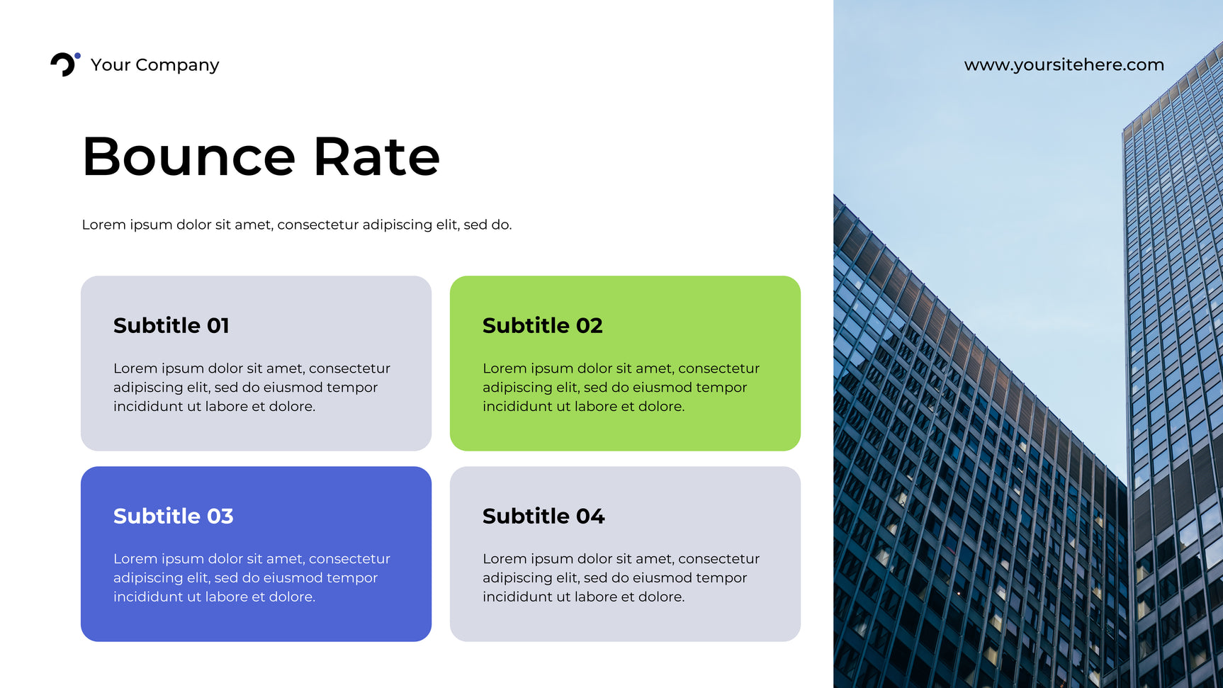 White Modern Marketing Report
