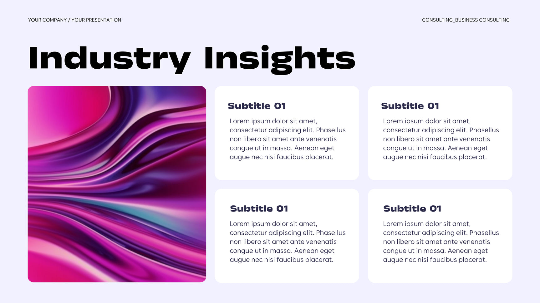 Purple Modern Business Presentation