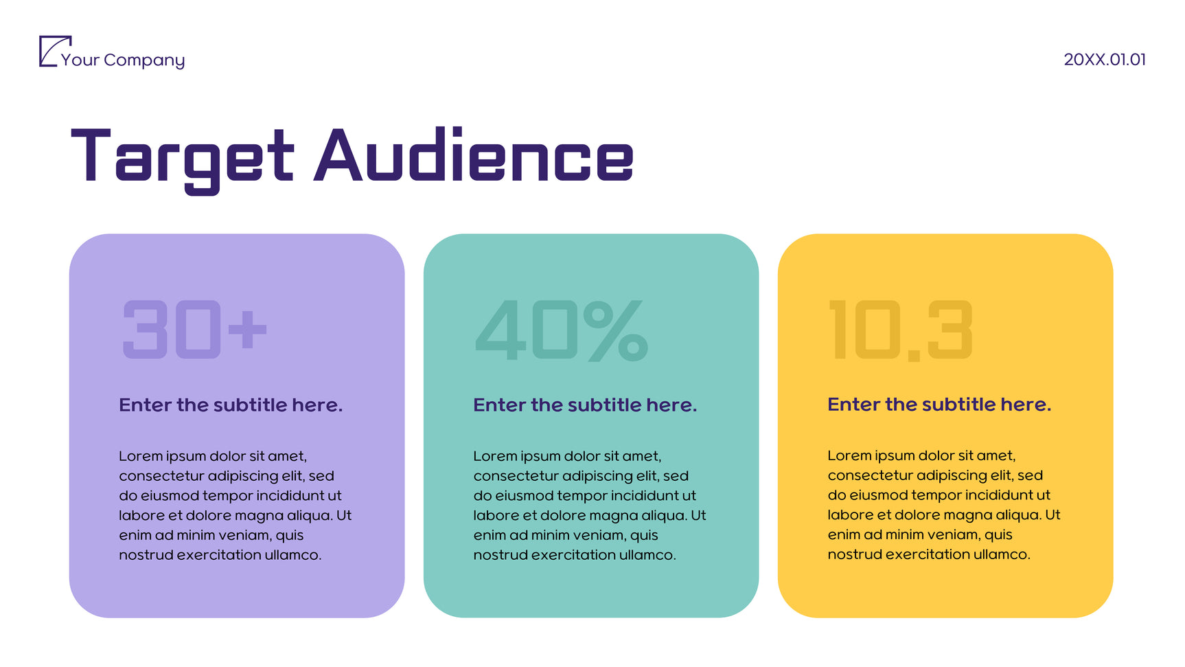 Purple Minimalist Marketing Proposal Document
