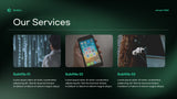 Green Modern Cybersecurity Advertisement
