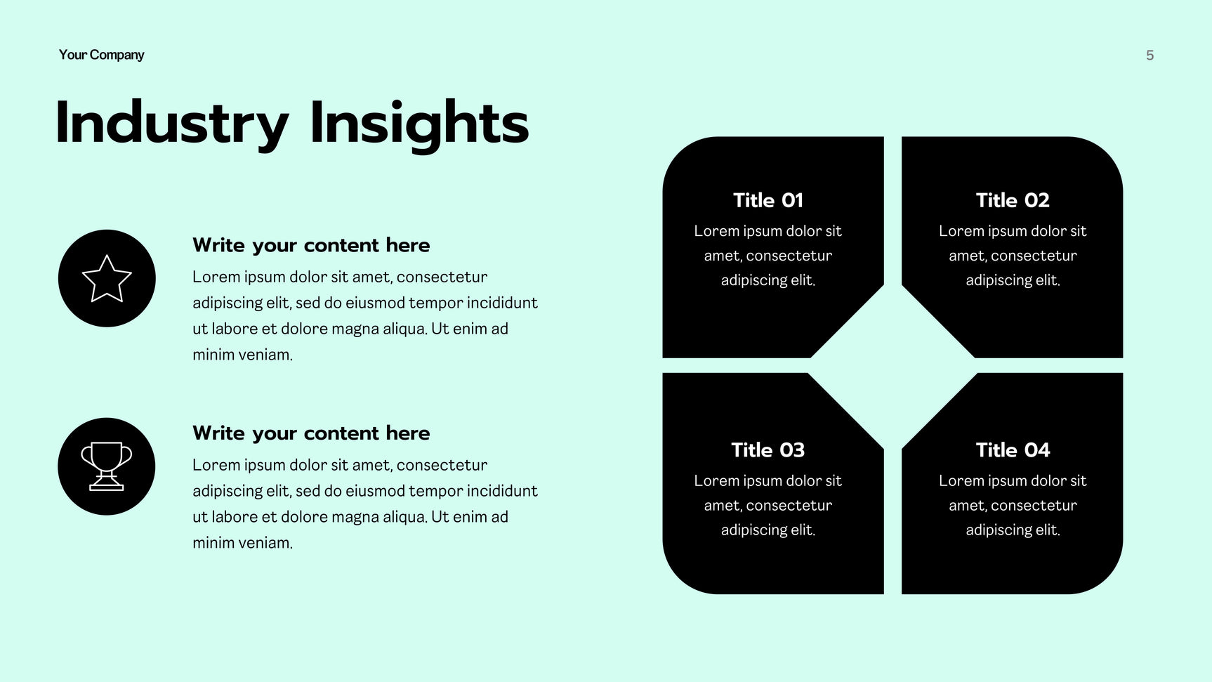 Mint Modern Business Presentation