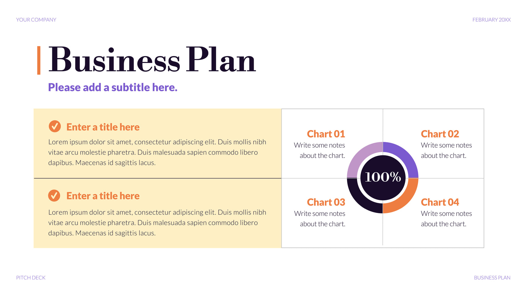 Purple Modern Sales Pitch Promotion