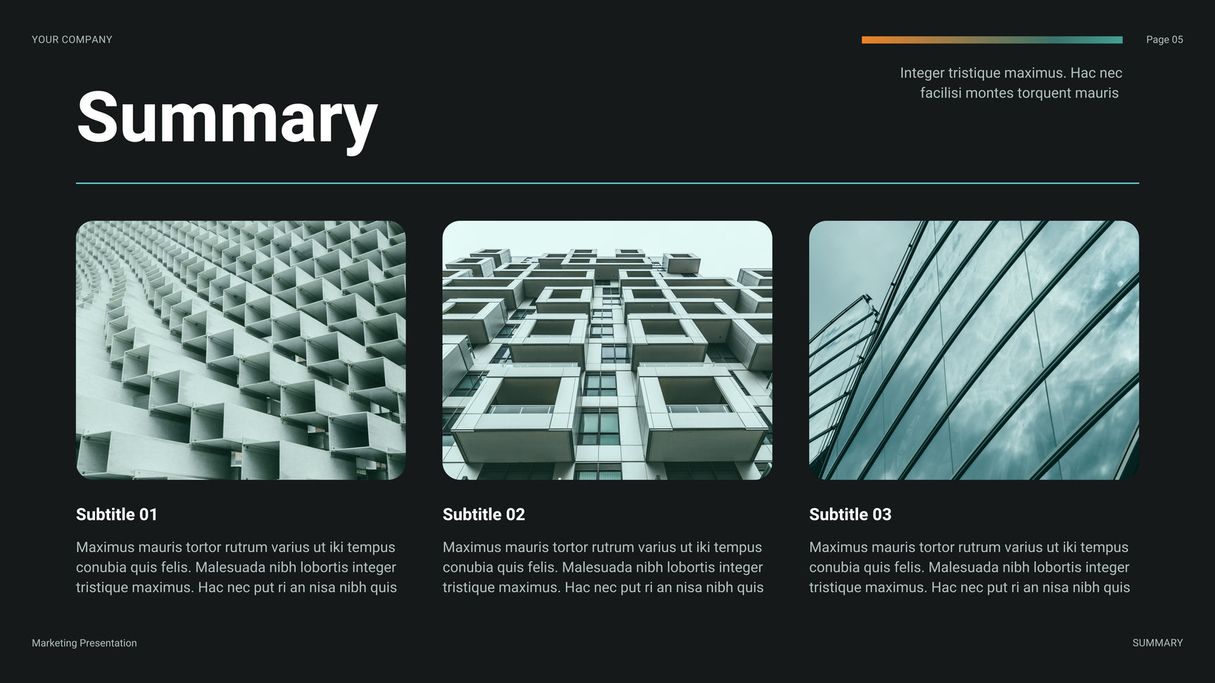 Teal Futuristic Finance Presentation
