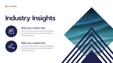 Navy Geometric Business Presentation