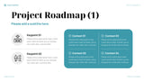 Teal Modern Business Plan Presentation