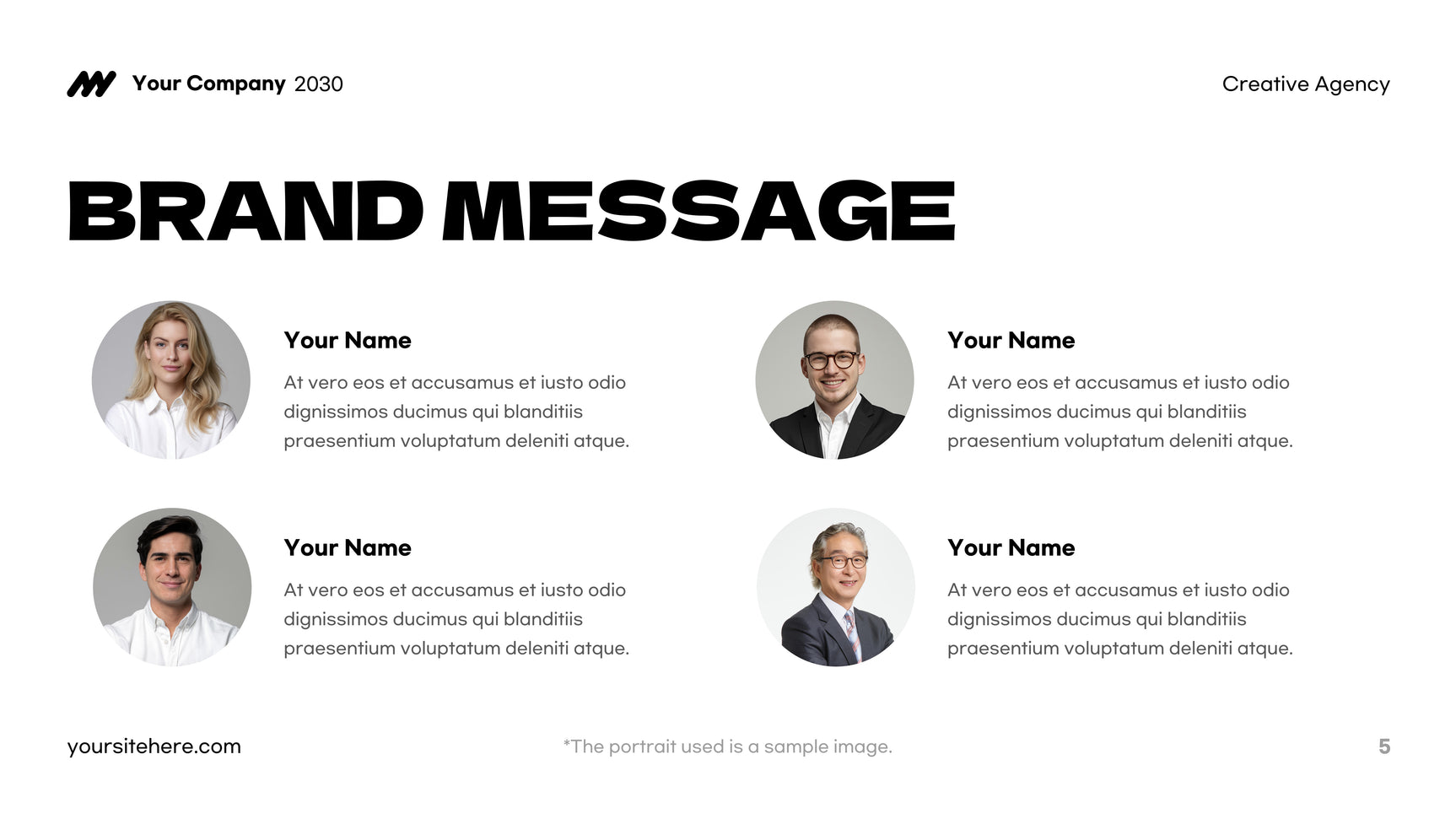Blue Modern Agency Presentation
