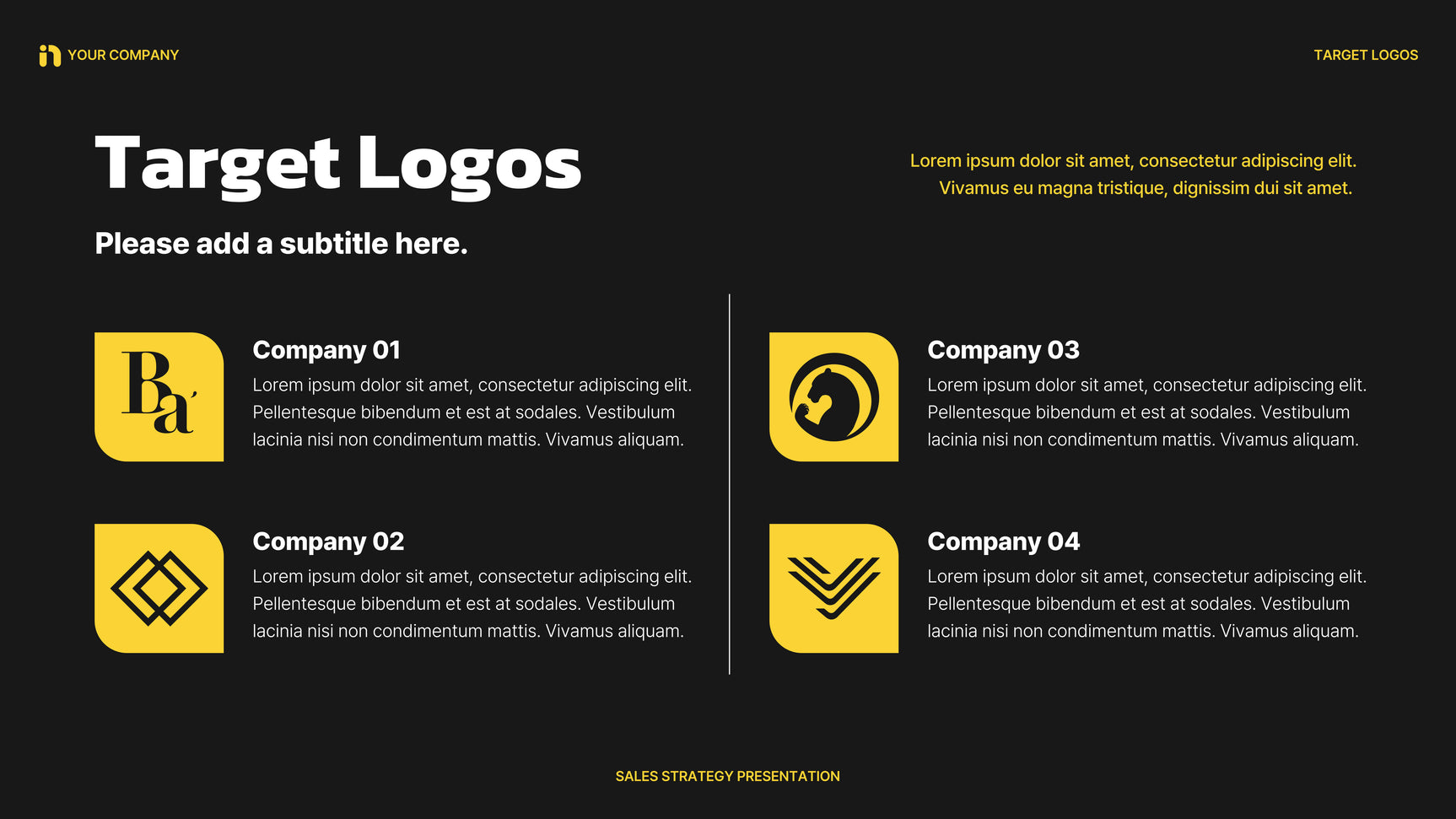 Yellow Modern Sales Presentation