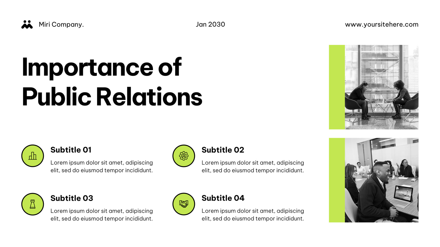 Green Modern Agency Document