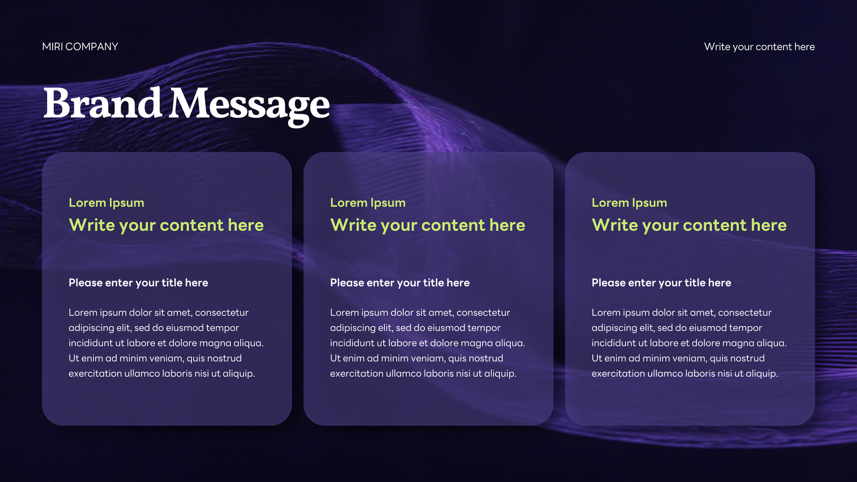 Purple Modern IT Promotion