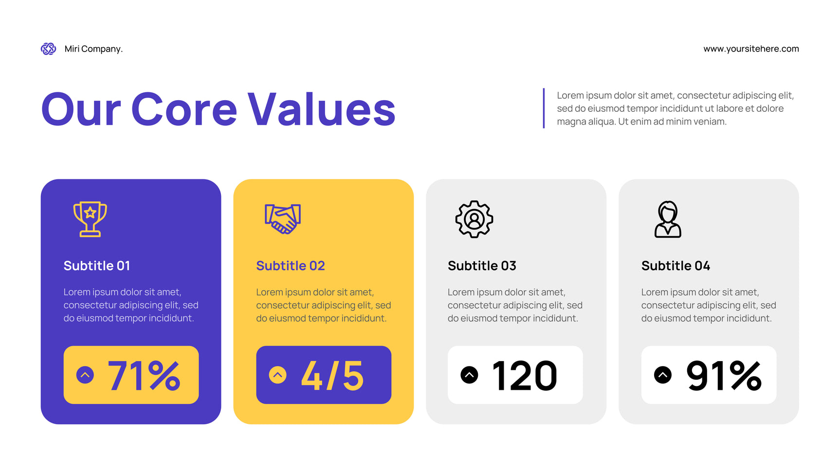 Purple Modern Business Presentation