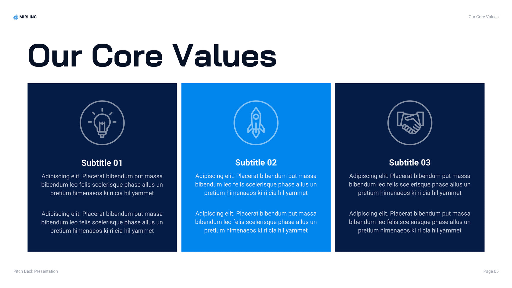 Blue Modern Business Presentation