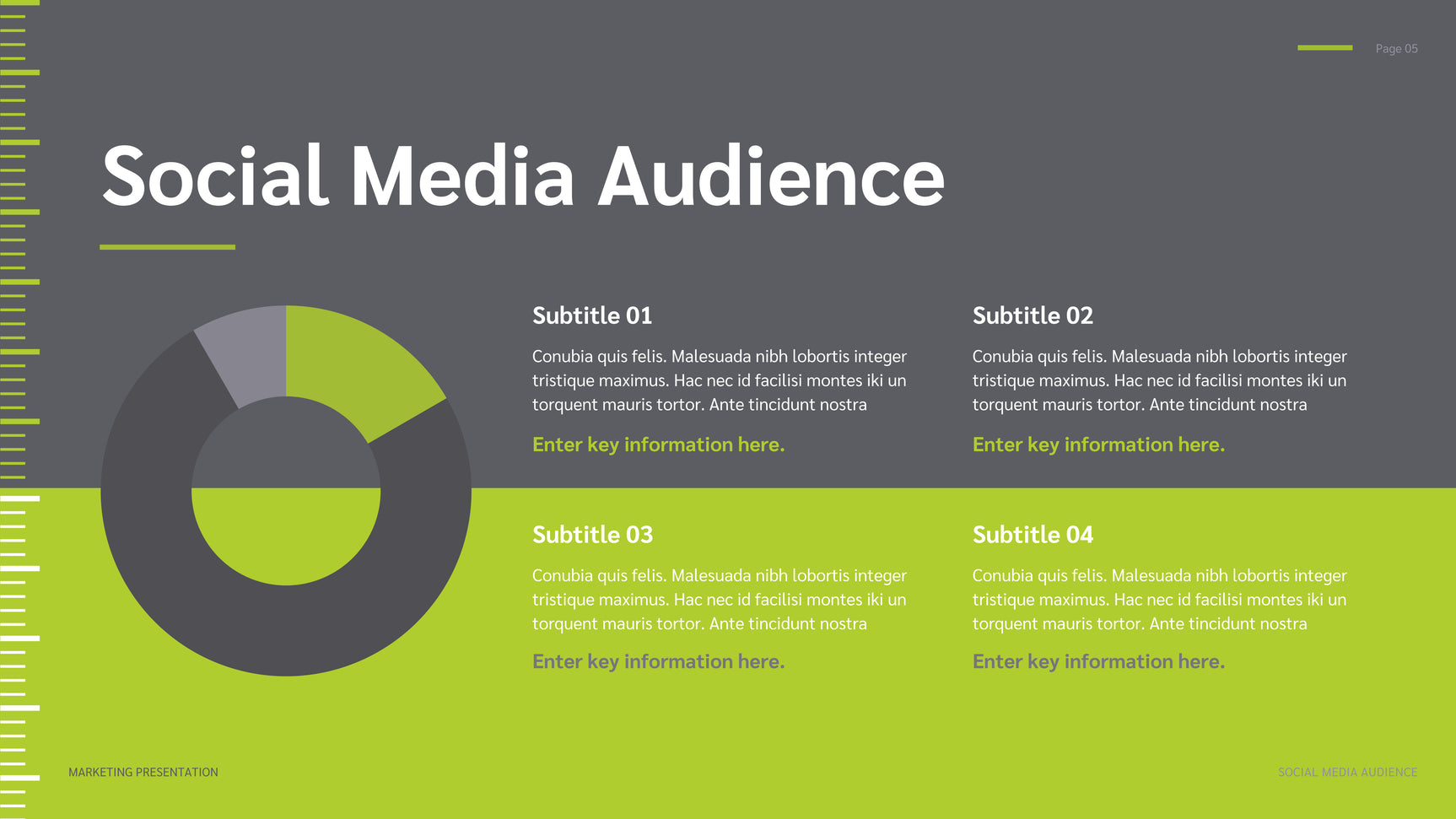 Green Modern Social Media Report