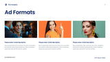 Blue Abstract Advertising Report