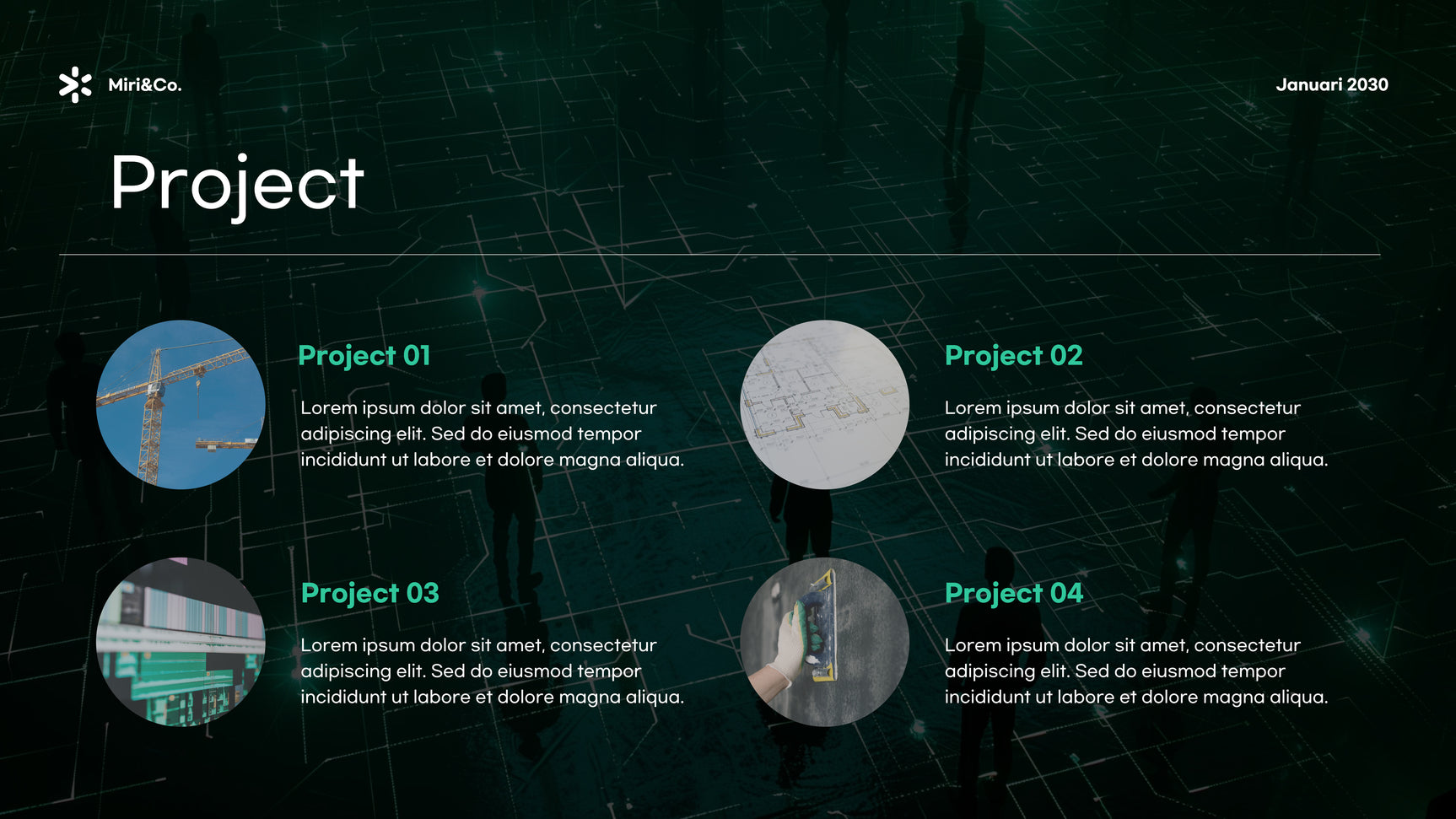 Green Modern Cybersecurity Advertisement