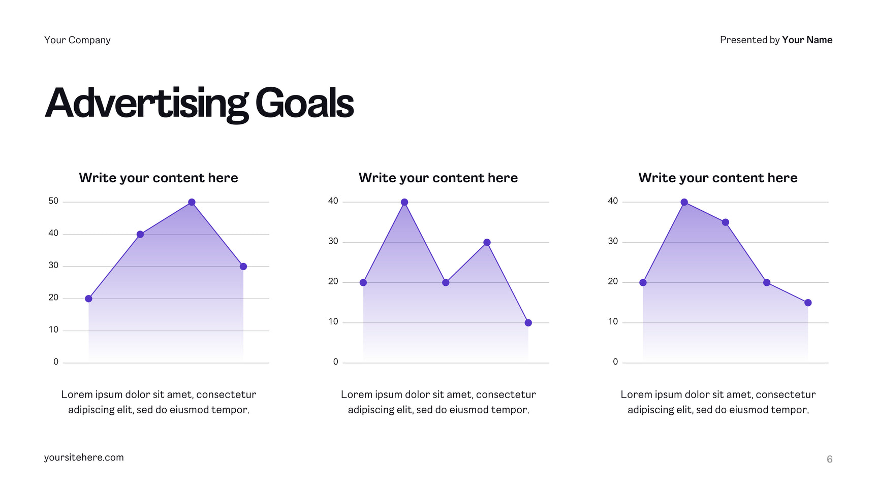 Yellow Modern Advertising Plan