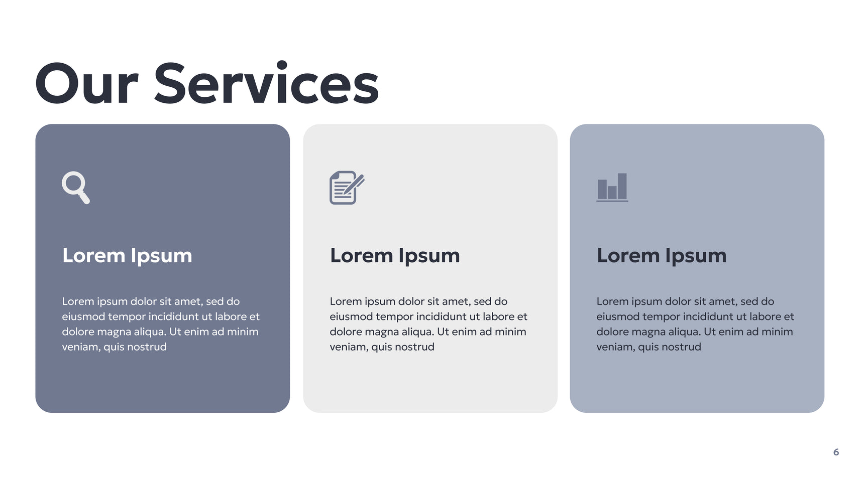 Grey Geometric Business Presentation