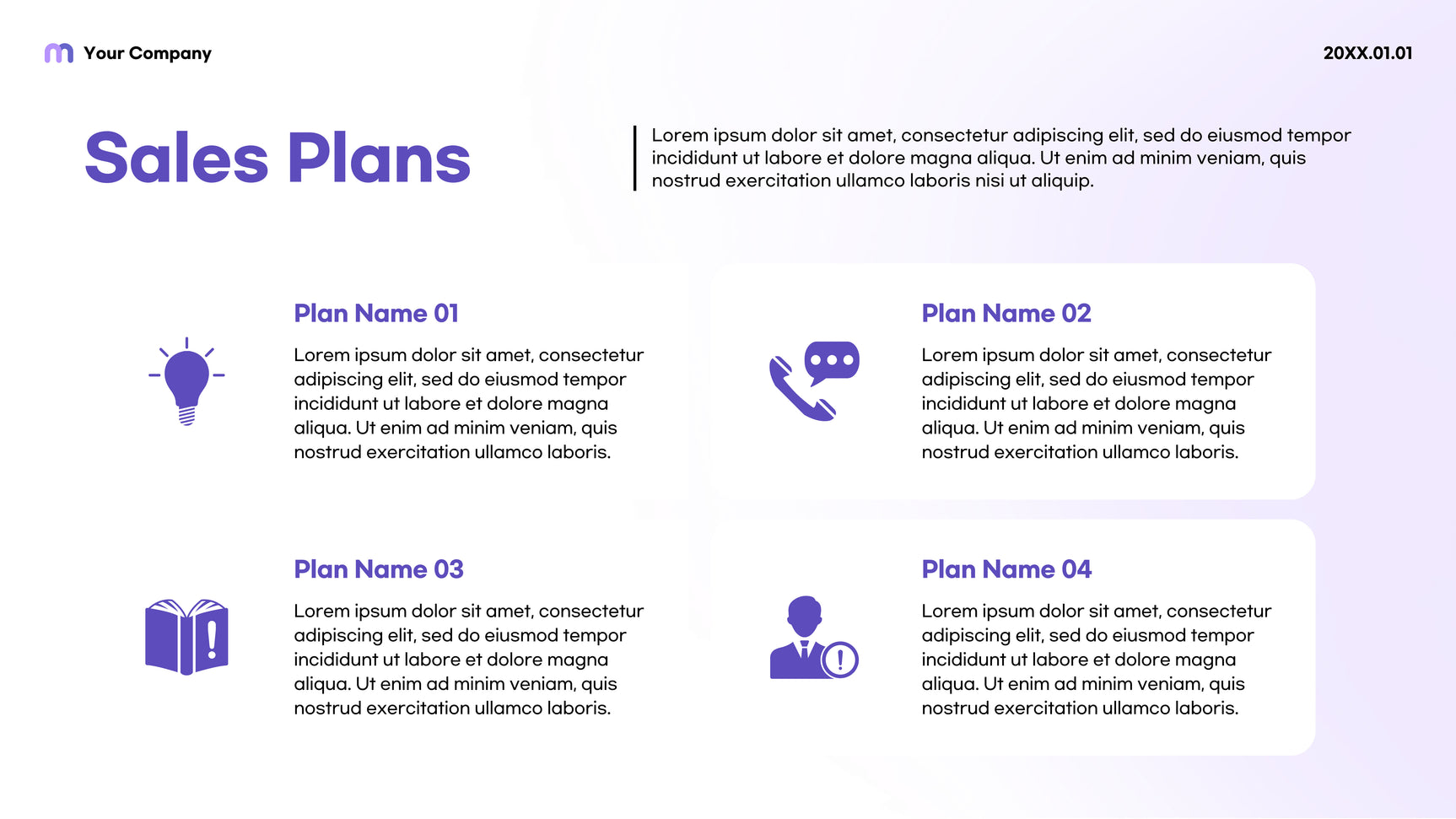 Purple Modern Social Media Promotion
