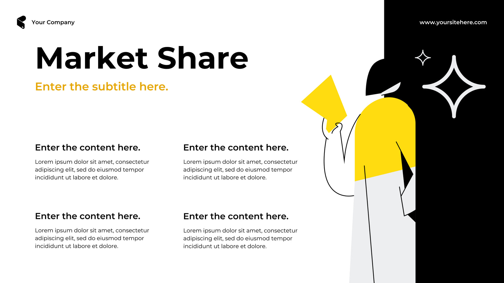 Yellow Bold Marketing Proposal