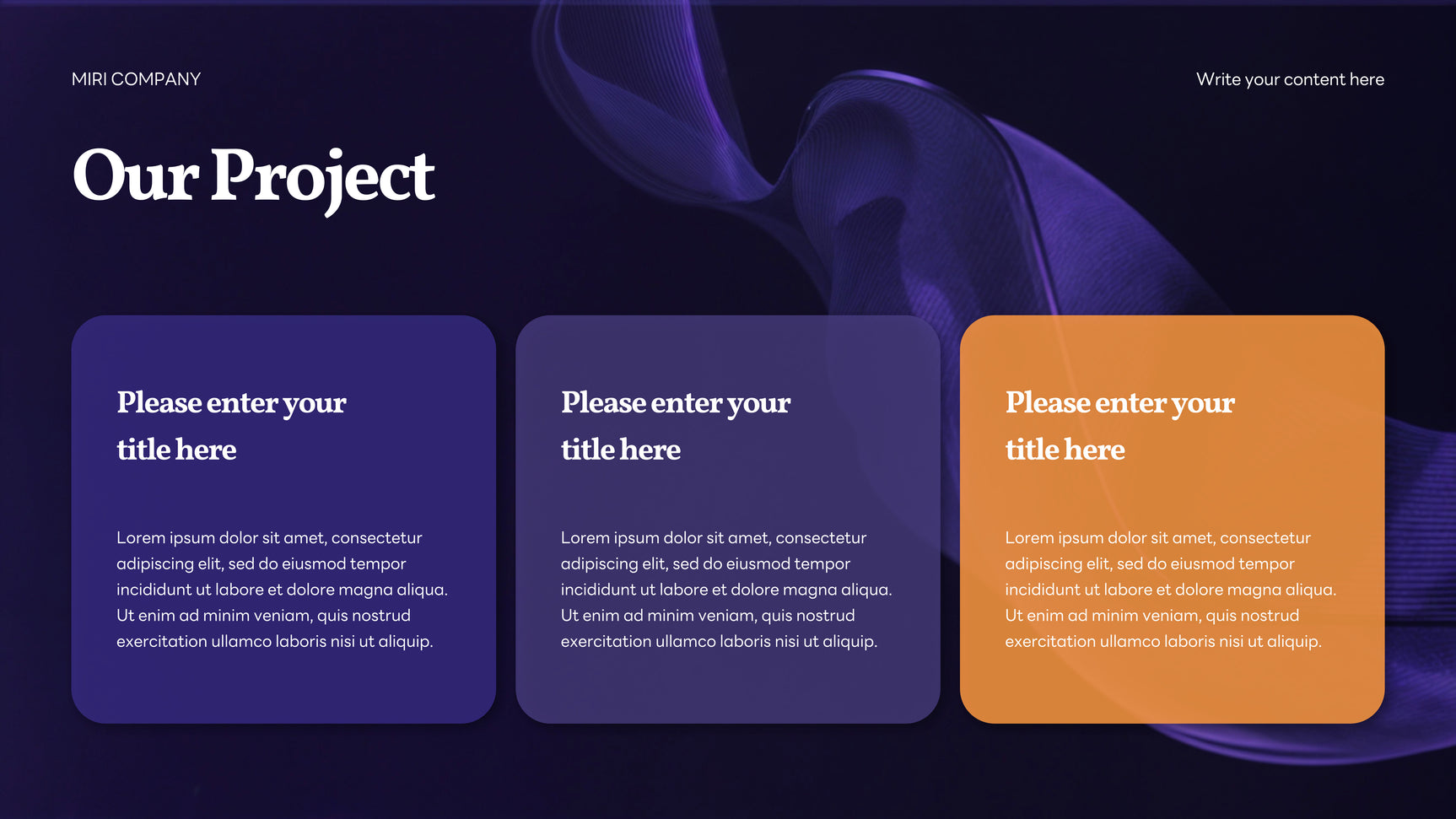 Purple Modern IT Promotion