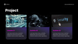 Purple Modern Cybersecurity Promotion