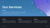 Blue Abstract Business Presentation