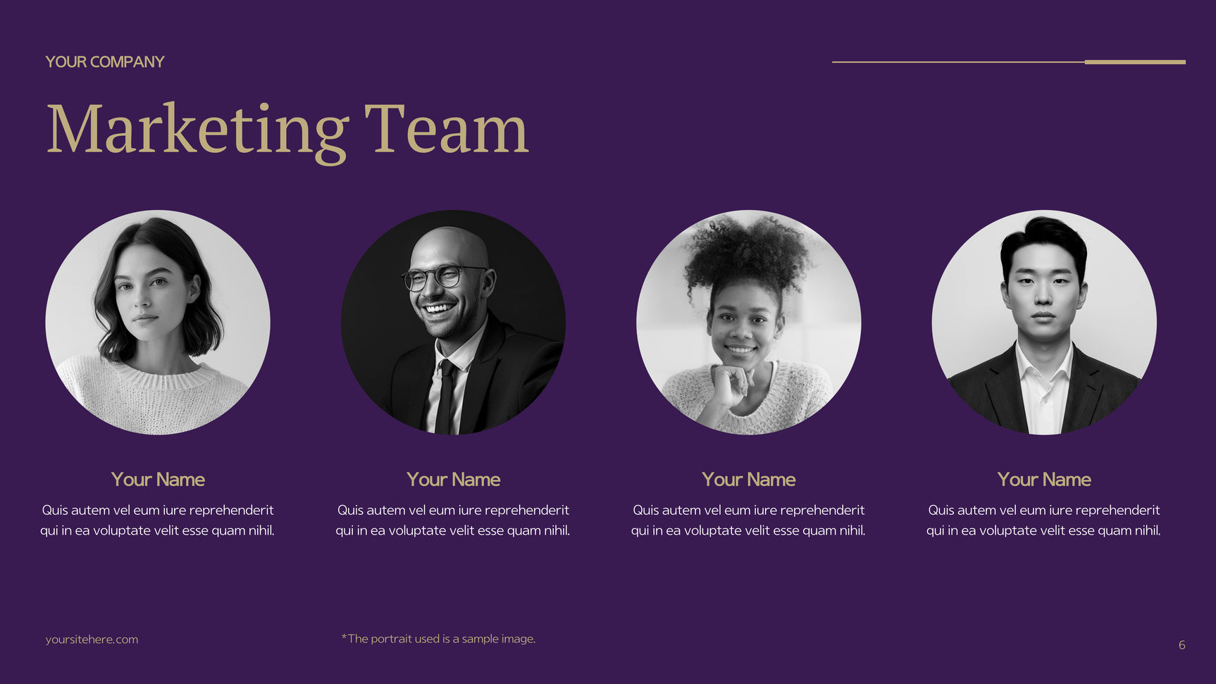 Purple Modern Business Plan
