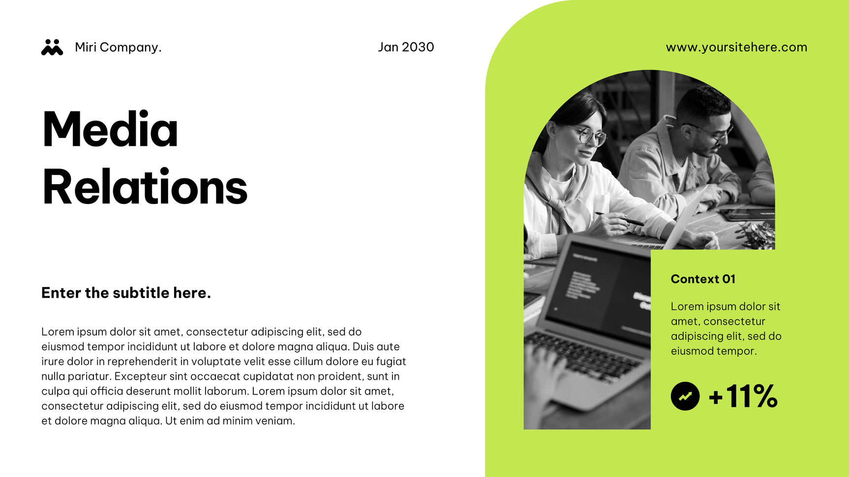 Green Modern Agency Document