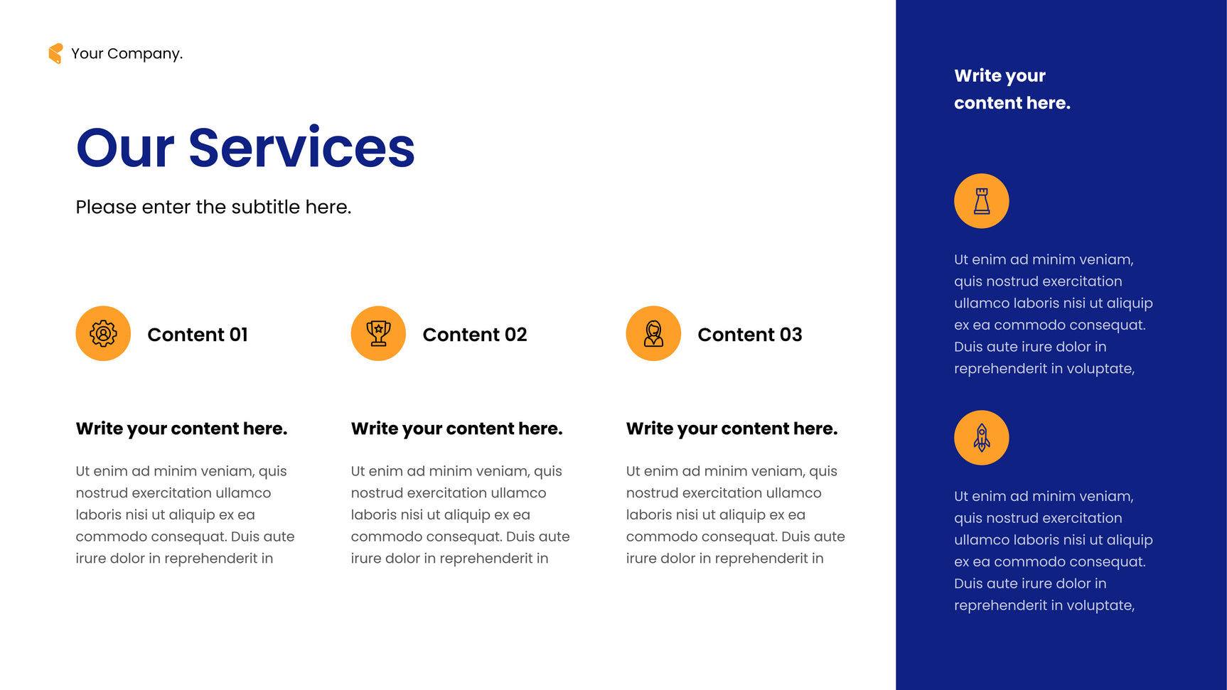 Blue Modern Consulting Presentation