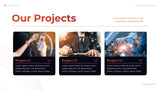 Orange Modern IT Presentation