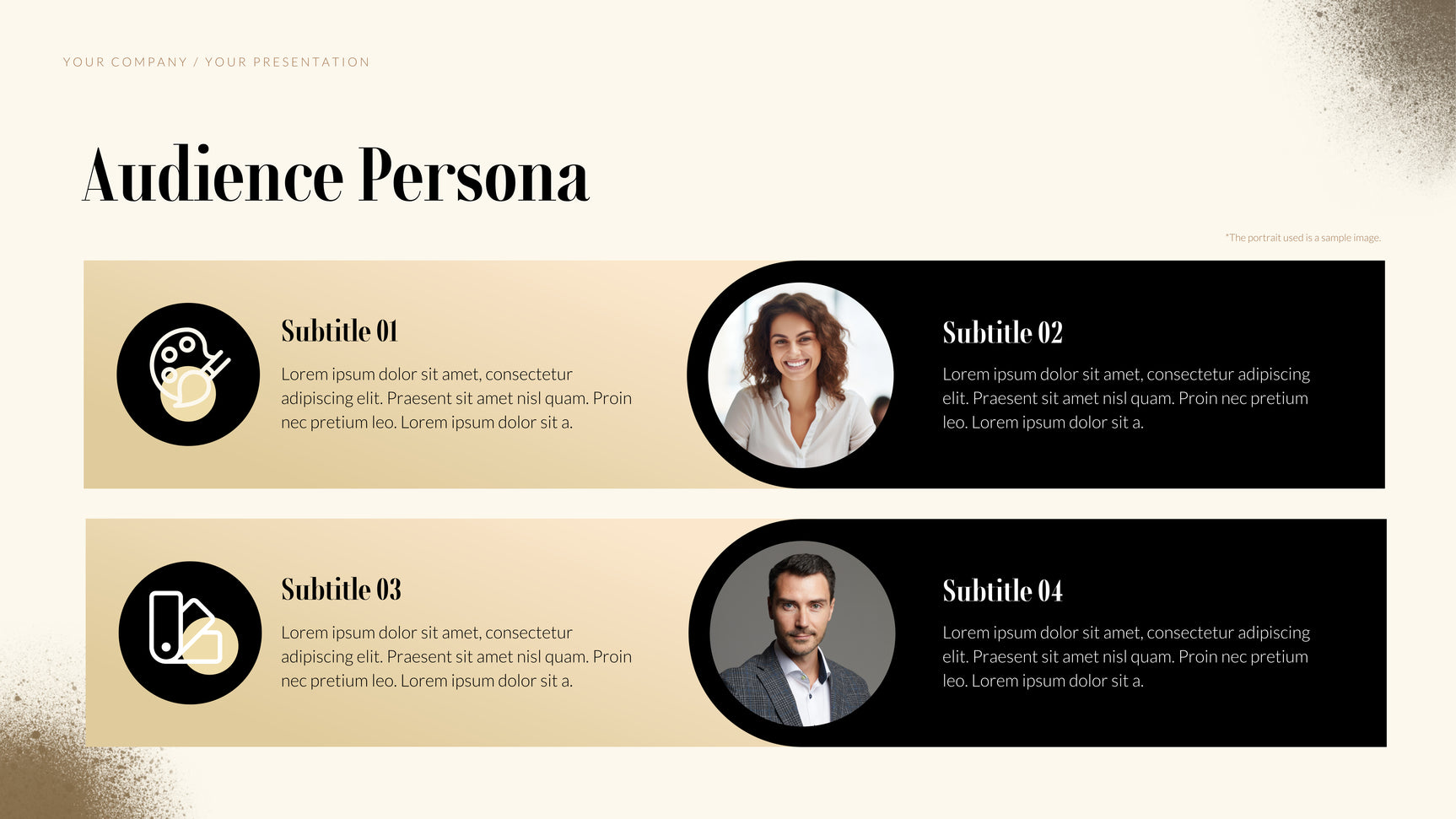 Black Modern Marketing Plan Presentation