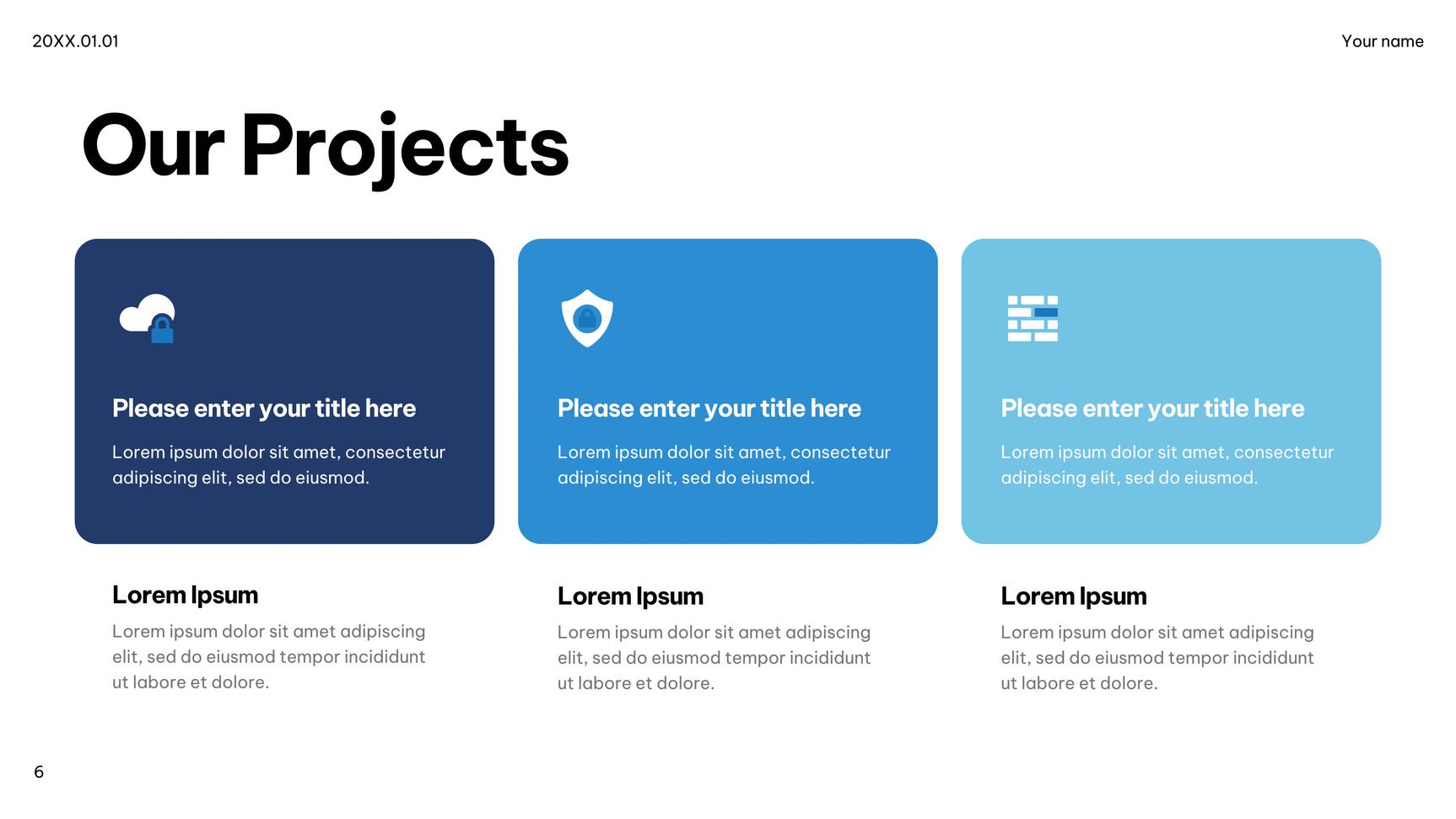 Blue Modern IT Announcement