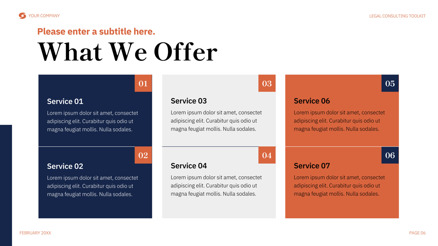 Orange Modern Legal Guide